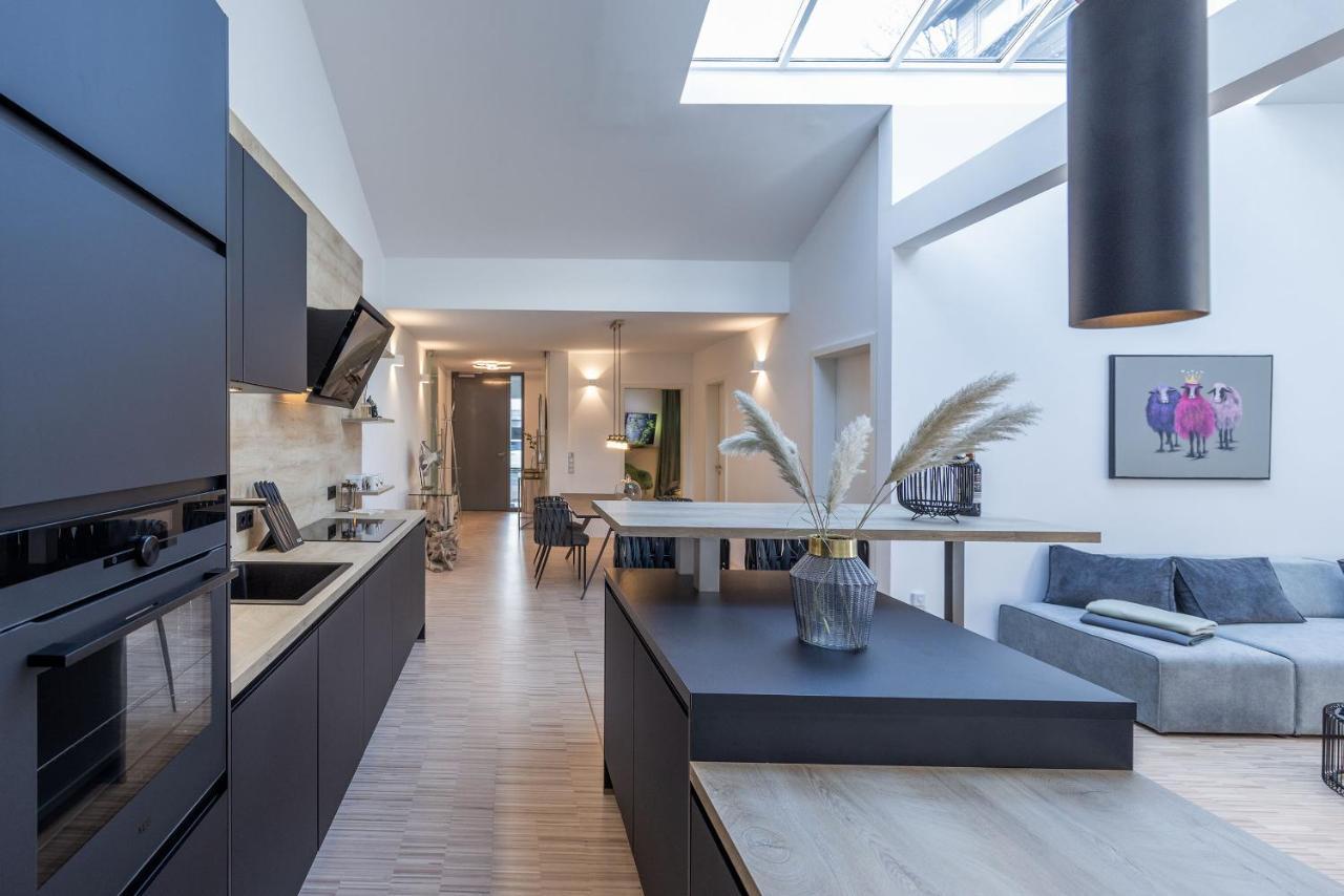 Lichtdurchflutetes Design - Appartement Guetersloh - 90 Qm Gütersloh Exterior foto